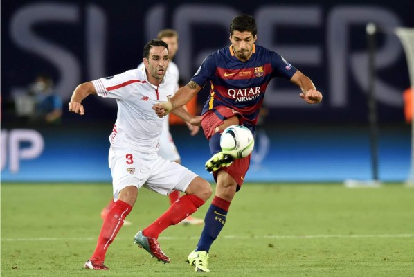 En imágenes Barça campeón de la Supercopa Uefa