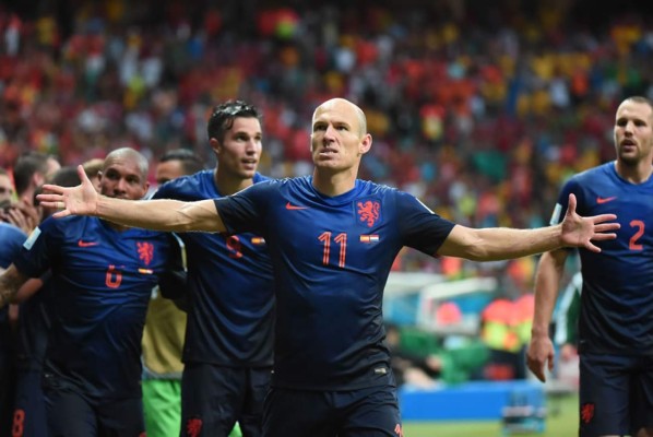 En viernes 13, Holanda se venga y humilla a la campeona España