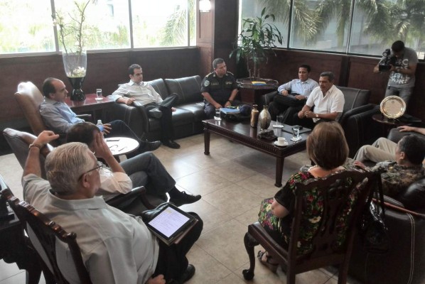 Empresarios siguen en busca estrategia de seguridad para sampedranos