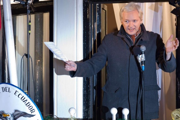 Julian Assange sigue en la embajada ecuatoriana de Londres