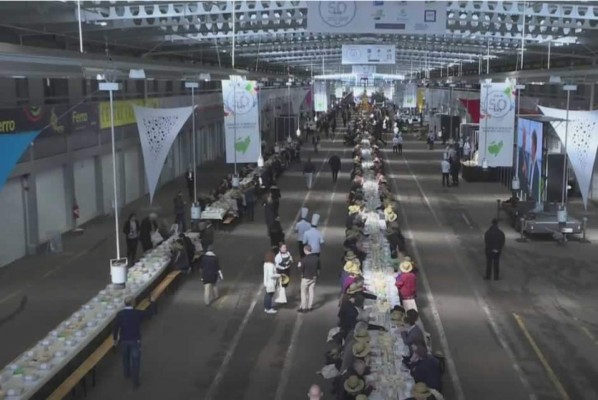 Un banquete histórico en Francia