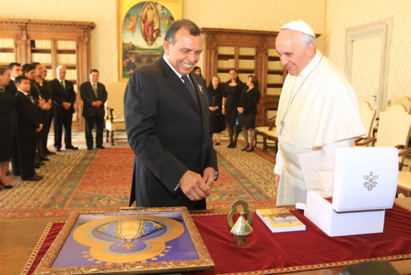 Papa: Llegada de la Virgen dará mucha fe a la Iglesia de Honduras