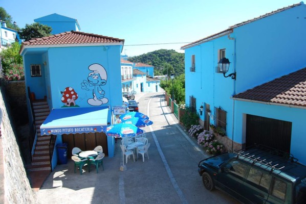 Júzcar, el pueblo pitufo en España