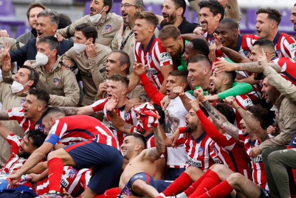 Atlético de Madrid le remontó al Valladolid y es campeón de Liga por 11ª vez en su historia