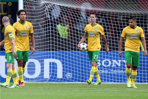 Infortunio de Emilio Izaguirre y el Celtic pierde con el Milan