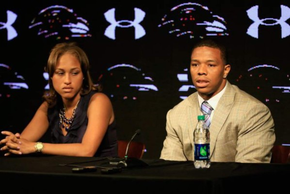 Expulsan a Ray Rice de la NFL tras golpear a su pareja