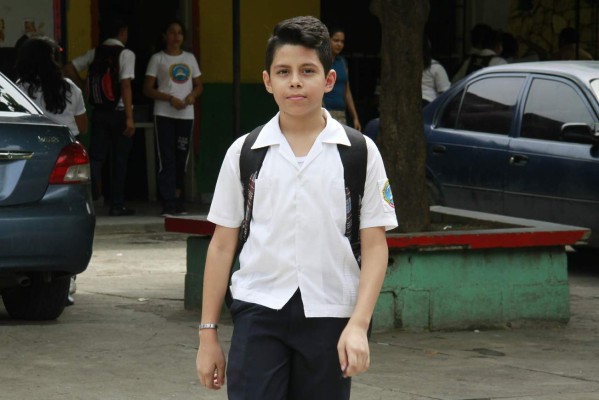 Isaac, el mejor estudiante de Honduras formado en San Pedro Sula