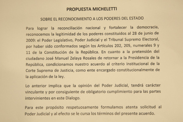 Comisiones empantanan el Diálogo Guaymuras