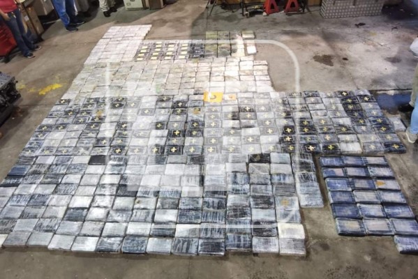 Atic decomisa 488 kilos de cocaína que venían en cisterna desde Olancho