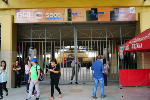 Cerrada la terminal de buses de San Pedro Sula