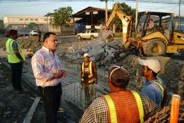 Colectores de aguas lluvias evitan inundaciones y desastres en San Pedro Sula