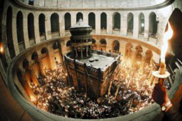 Desde la tumba de Jesucristo