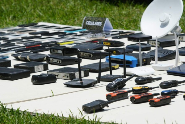 Arsenal para destruir el penal y L3.3 millones tenían pandilleros