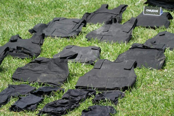 Arsenal para destruir el penal y L3.3 millones tenían pandilleros