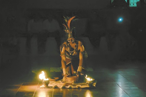 Homenaje a los ancestros mayas