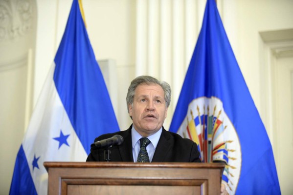 Almagro: 'Abrimos un capítulo de esperanza en Honduras”