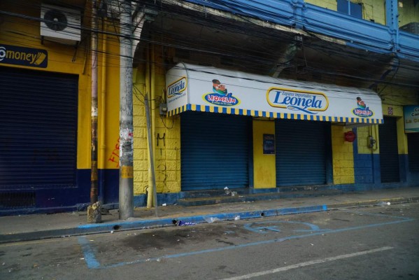 Comercio trabaja a medio vapor por protestas en San Pedro Sula