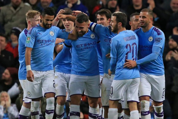 Video: Manchester City venció al Southampton y avanzó a cuartos en la Copa de la Liga