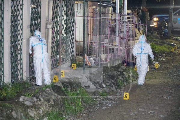 Matan a tiros a cinco personas en San Pedro Sula