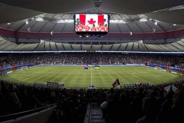 Canadá abre techo del estadio para partido ante Honduras