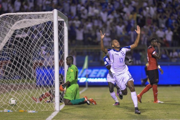 Honduras lava su cara al vencer 3-1 a Trinidad y Tobago