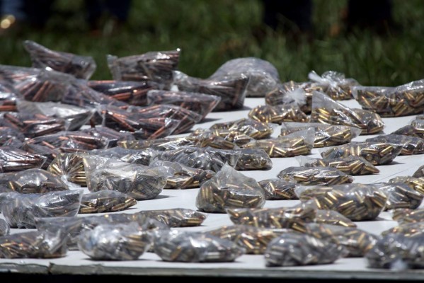 Arsenal para destruir el penal y L3.3 millones tenían pandilleros