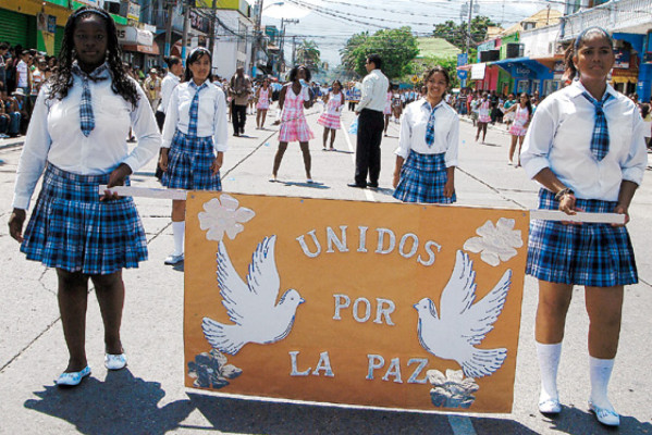Fervor patrio en el país