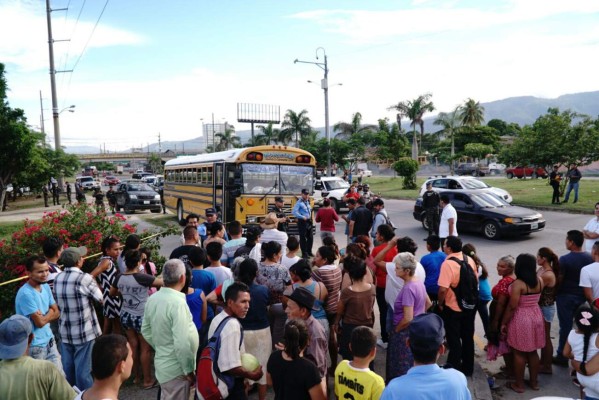 Matan al conductor y al ayudante de un bus en San Pedro Sula