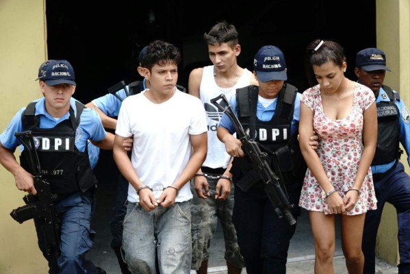 Capturan a tres supuestos integrantes de la mara MS-13