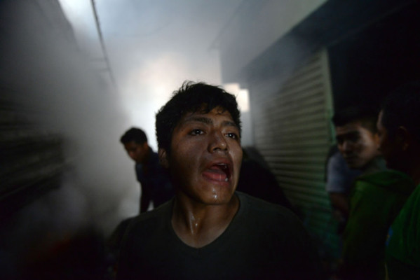 Incendio consume más de 500 locales en mercado de Guatemala