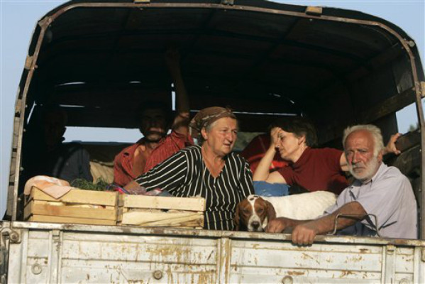 Rusia se apodera del territorio de Georgia