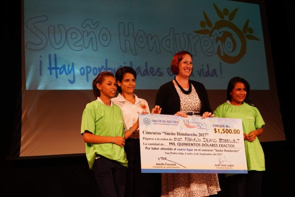 Colegio de Ilama gana el Sueño Hondureño 2017