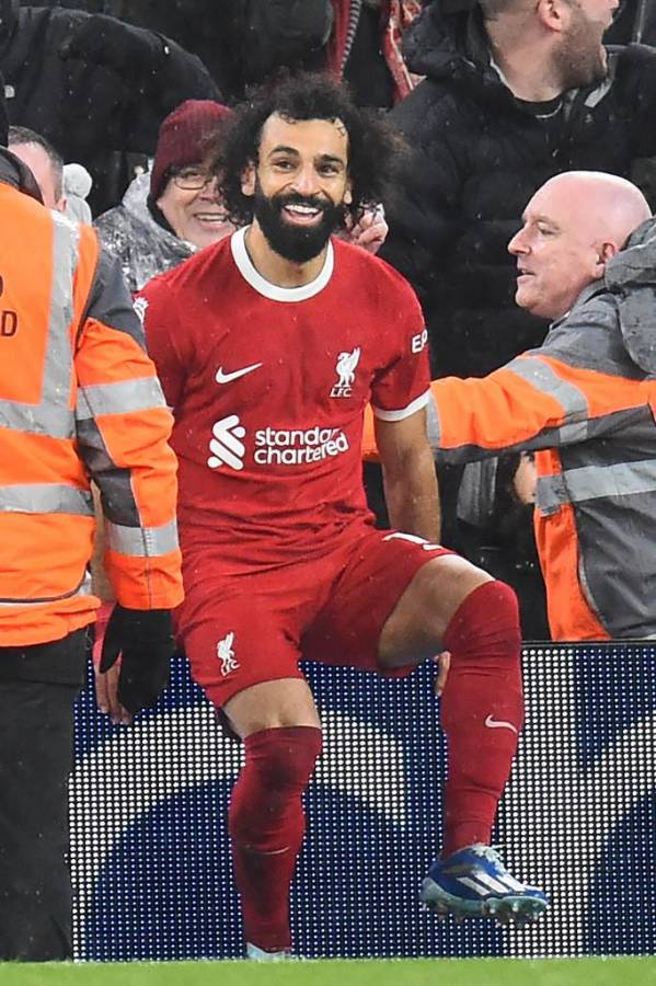 Fue la despedida de Salah ya que se marcha a jugar la Copa Africana con Egipto.