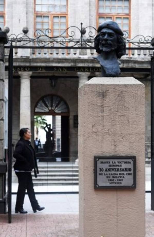 Monumento al Che Guevara erigido en la Ciudad de México.