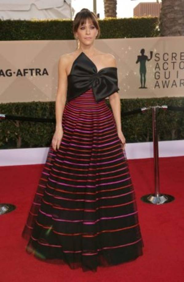 La estrella de la serie nominada Glow, Jackie Tohn.<br/>