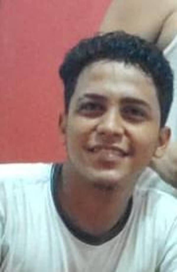 Jose David Benitez otro de los heridos.