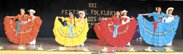 Gran muestra de alegría y esplendor