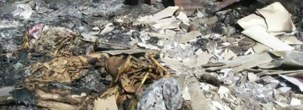 Encuentran cuerpo carbonizado en basurero de Tocoa