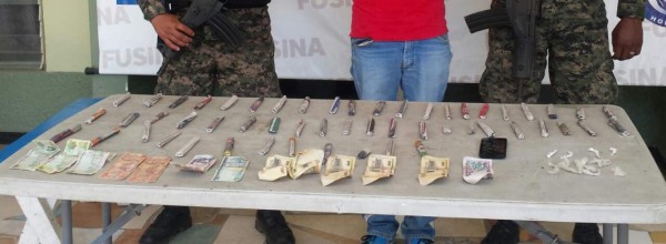 Capturan a supuesto distribuidor de droga en Villanueva, Cortés