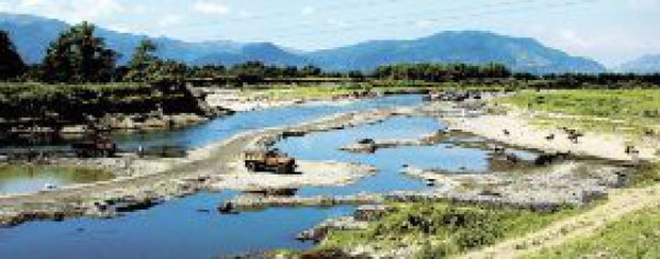 Extracción de arena mata el río Chamelecón