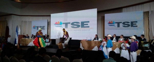 Así queda la papeleta para votar por presidente en Honduras