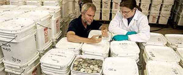 Estadounidenses hallan tesoro de más de 17 toneladas de oro y plata