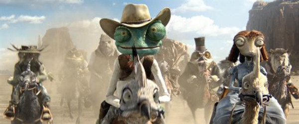 Johnny Depp y su 'Rango' llegan para arrasar taquilla