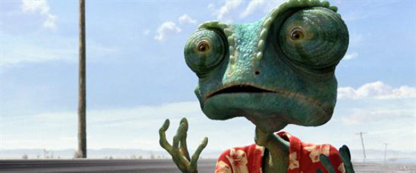 Johnny Depp y su 'Rango' llegan para arrasar taquilla