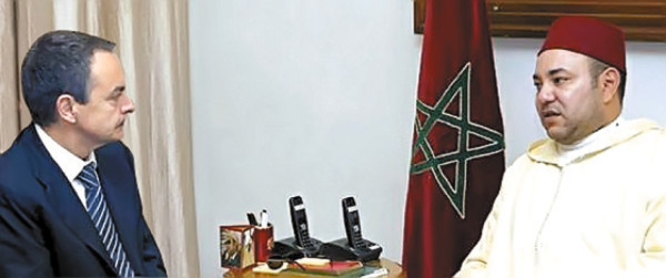 España y Marruecos, separados por el Estrecho de Gibraltar