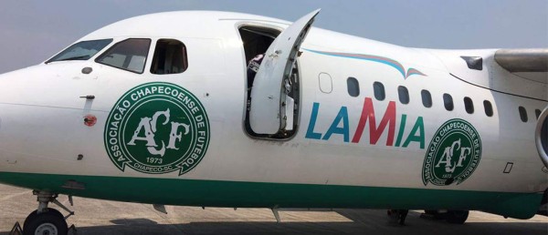 Avión del Chapecoense pudo haberse quedado sin combustible