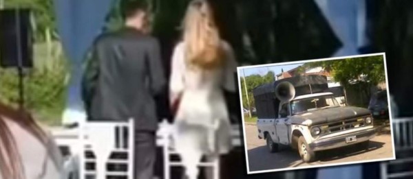 Video viral: la inesperada interrupción durante una boda en Argentina
