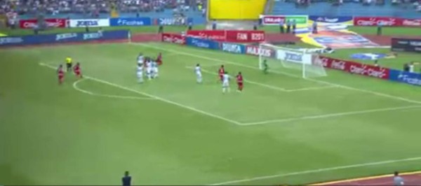 Video: El gol con el que Panamá abrió la cuenta ante Honduras