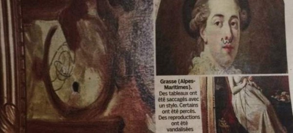 Descubren cuadros del siglo XVIII deteriorados