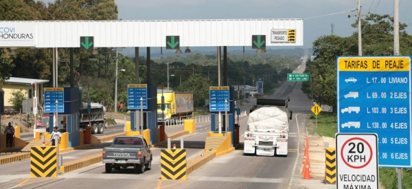 Este mes inicia cobro de peaje en la CA-5 en Santa Cruz de Yojoa